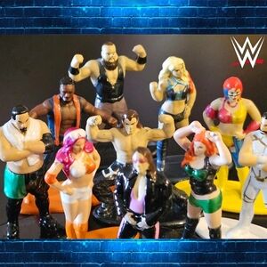WWE Colorful Action Figure Collection